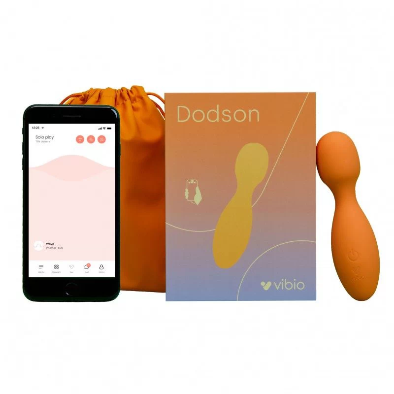 Vibio - Dodson Mini Wand Vibrator Orange - Image 5