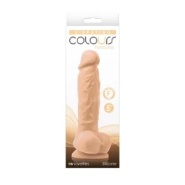 Vibratsiooniga dildo Colours 5" nahavärvi