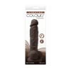 Vibratsiooniga dildo Colours 5″ tumepruun