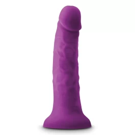 Vibratsiooniga lilla 7" dildo Colours Pleasure