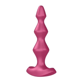 Vibratsiooniga punane Satisfyer anaaltapp Lolli Plug 1