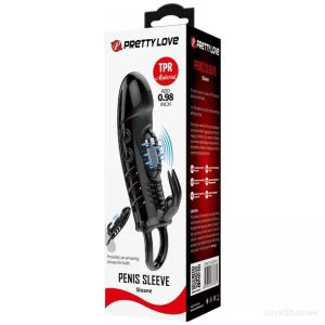 Vibreeriv peenisemansett Pretty Love Sloane (must)