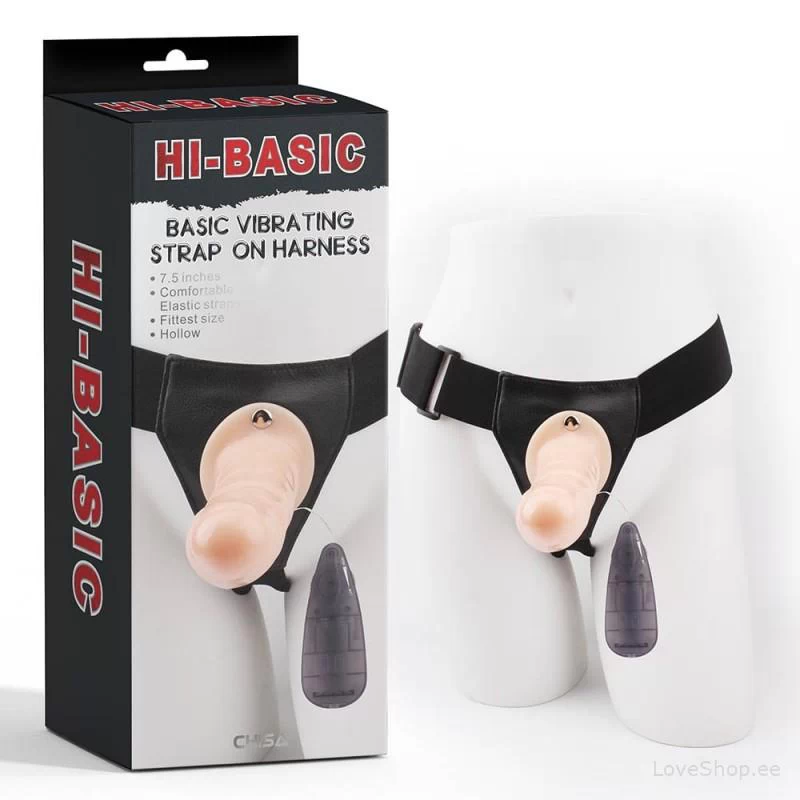 Vibreeriv strap-on HiBasic Harness