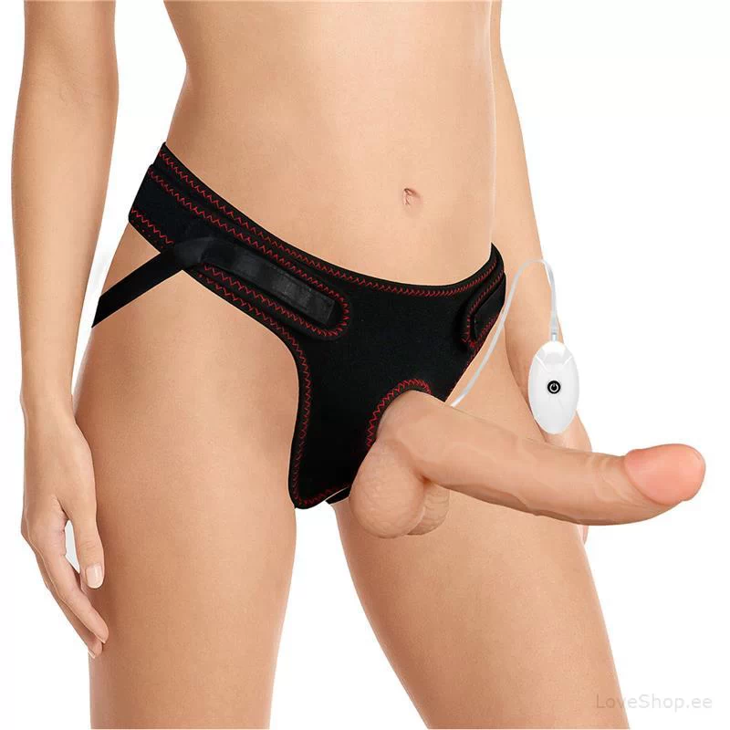 Vibreeriv strap-on Lovetoy Ingen (4.5x21.5cm)