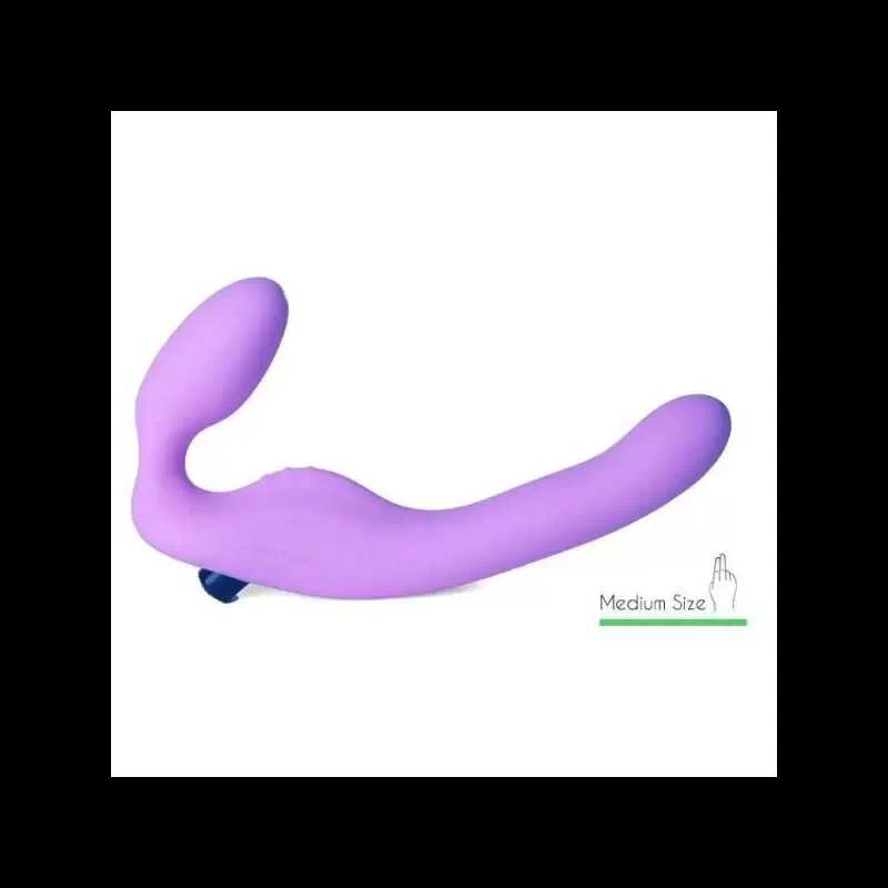 WET FOR HER - UNION STRAPLESS STRAPON VIBRAATOR - Image 2