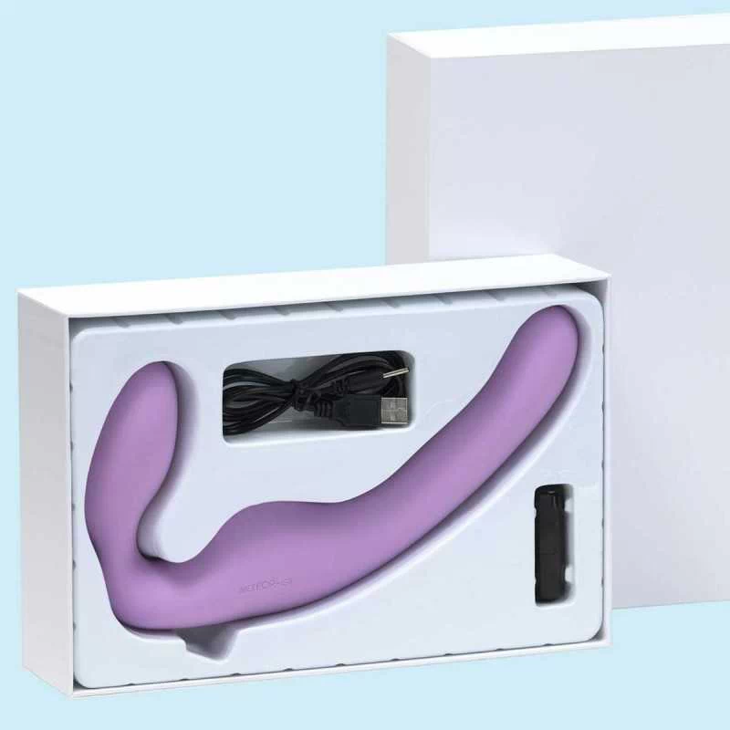 WET FOR HER - UNION STRAPLESS STRAPON VIBRAATOR - Image 8