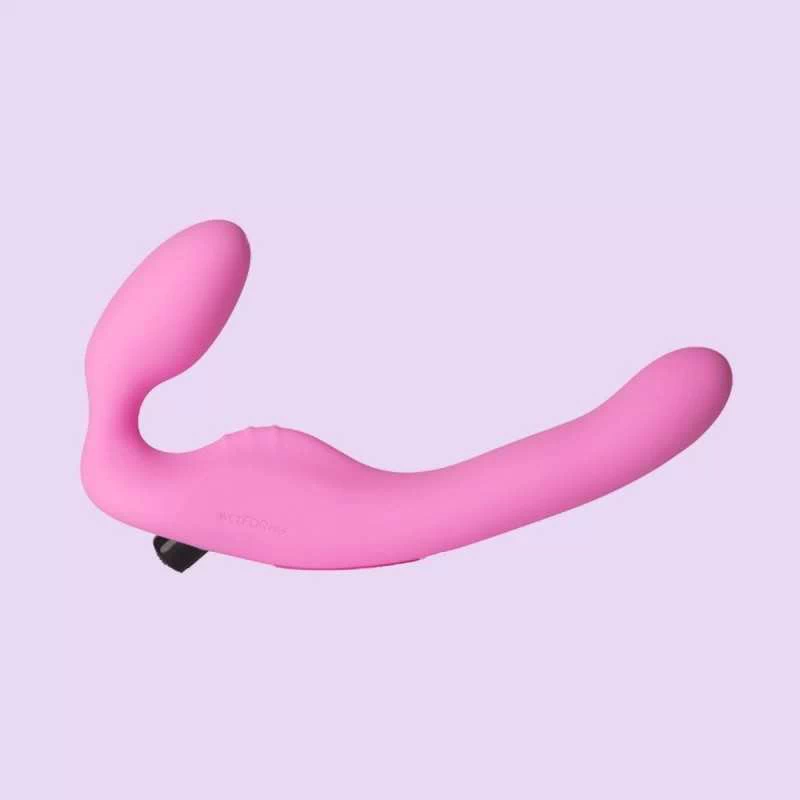 WET FOR HER - UNION STRAPLESS STRAPON VIBRAATOR - Image 9