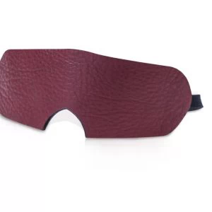 Whips kahepoolne punane-must silmamask