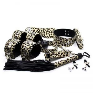 WILD LEOPARD BDSM KOMPLEKT