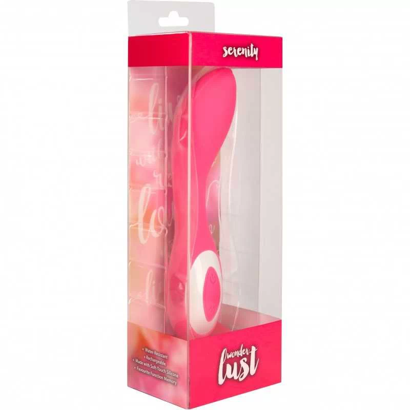 Wonderlust - Serenity Rechargeable Massager Pink - Image 6