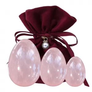 YONI MUNADE KOMPLEKT- ROOSA KVARTS