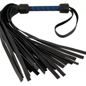 Zado nahast Flogger (must/sinine)