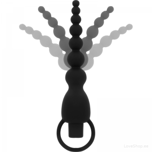 10 vibratsioonirežiimiga laetavad silikoonist anaalhelmed Öhmama