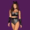 6-osaline seksikas kostüüm Obsessive Silveria