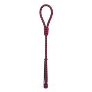 Aasakujulise otsaga punutud piits