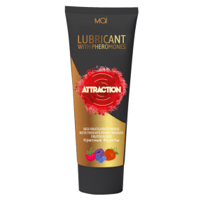 ATTRACTION FEROMOONIGA LUBRIKAANT PUNASED PUUVILJAD 100 ML