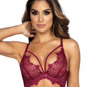 Axami Sexy Malaga Loca tumepunane bralette-rinnahoidja