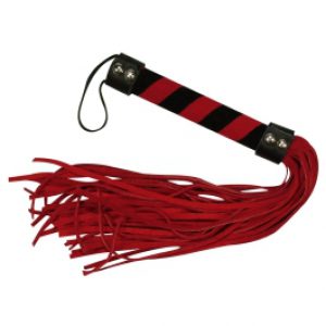 BK rikkalik punane ribapiits – flogger
