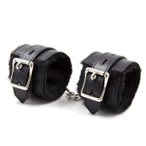 Black Premium Fur Lined Bracelet