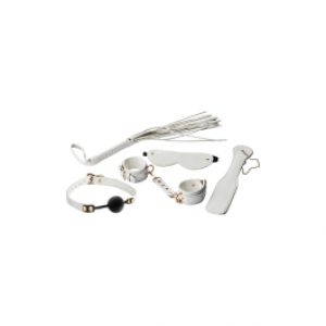 Blaze Elite valge BDSM tarvikute komplekt