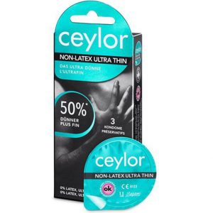 CEYLOR NON-LATEX ULTRA THIN – 3 kondoomi