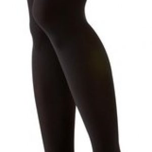 Cottelli Lingerie black hold-up stockings with net