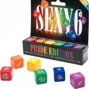 Creative Conceptions Sexy 6 Pride Edition täringud