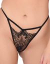Daring Intimates black embroidered string