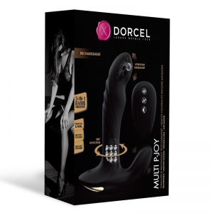 DORCEL – MULTI P-JOY – KAUGJUHTIMISPULDIGA EESNÄÄRME MASSÖÖR – MUST