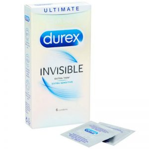 DUREX INVISIBLE EXTRA THIN KONDOOMID 12tk