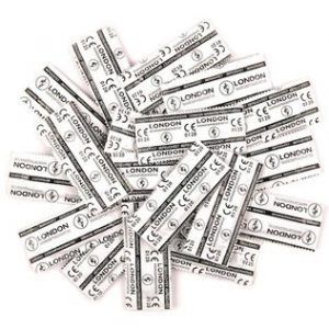 Durex London Q600 Lubricated (100 tk.)