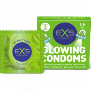 EXS Glowing Condoms (3 tk)