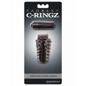 Fantasy C-Ringz vibratsiooniga peenisemansett must