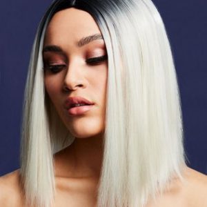 Fever Kylie plaatina blond/must parukas