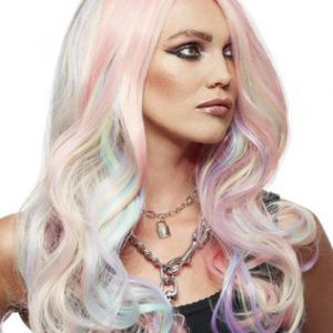 Fever Manic Panic Unicorn Dream värvikas parukas