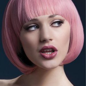 Fever Mia heleroosa parukas