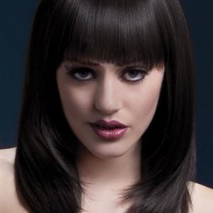 Fever Tanja tumepruun parukas