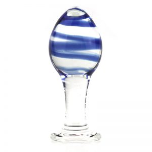 Galaxy Klaasist anaaltapp sinine/läbipaistev