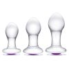 Glas – Bling Bling Glass 3 pc Anal Training Kit