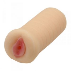 Häbemekujulise avausega lihtne pihumasturbaator