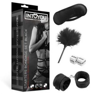 INTOYOU BLACK BDSM KOMPLEKT