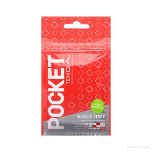 Käsimasturbaator Tenga Pocket Block Edge