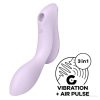 Kliitoristimulaator Satisfyer Curvy Trinity 2 (lilla)