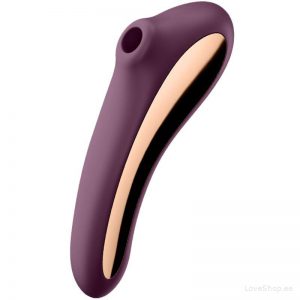 Kliitoristimulaator Satisfyer Dual Kiss (lilla)