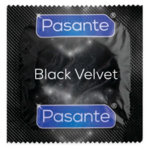 Kondoom Pasante Black Velvet 1 tk