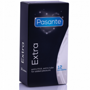 Kondoomid Pasante Extra (paksemad; 12tk)