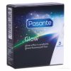 Kondoomid Pasante Glow (pimedas helendavad; 3tk)
