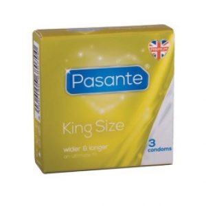 Kondoomid Pasante King size 3tk