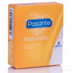 Kondoomid Pasante Naturelle (tavalised; 3tk)