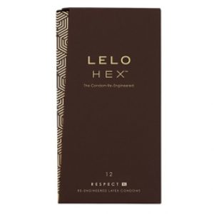 Lelo HEX Respect XL kondoomid 12tk